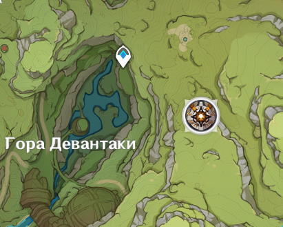 Дракон вечных бедствий геншин карта