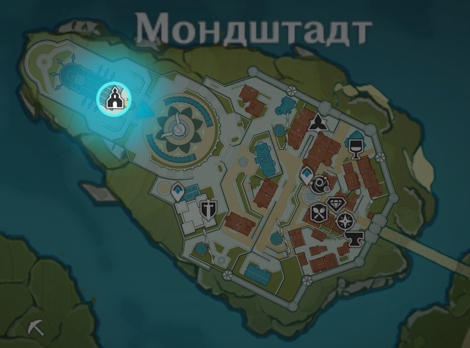 Местонахождение Собора Барбатоса