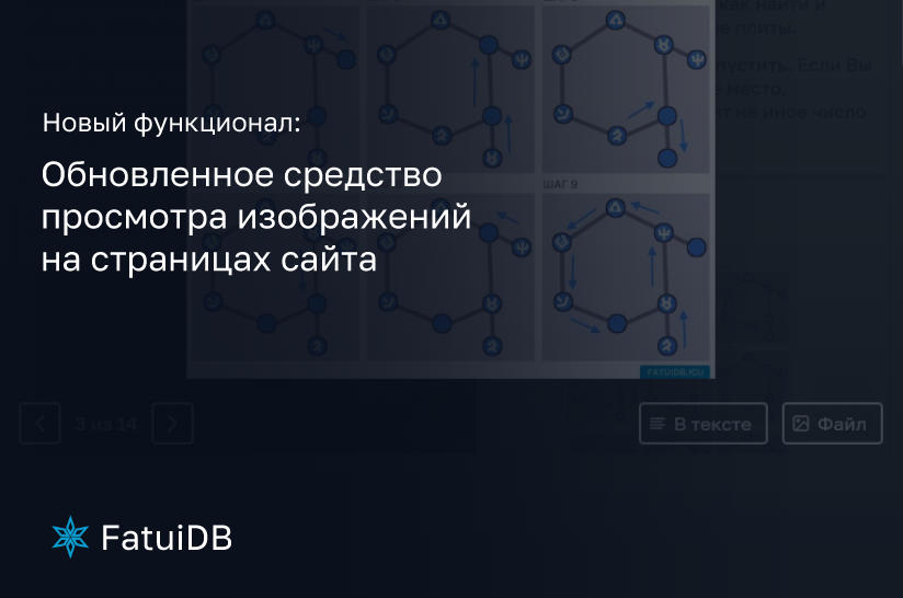 Новое на FatuiDB - улучшенный просмотрщик изображений